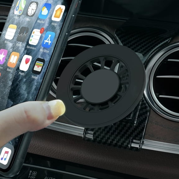 MJMJ fits for Magsafe Car Mount for Mercedes Benz E-Class 2016-2023, Benz CLS-Class 2018-2023 [20 Strong Magnets] Magnetic Phone Holder for iPhone MagSafe Navigation Automobile Cradles