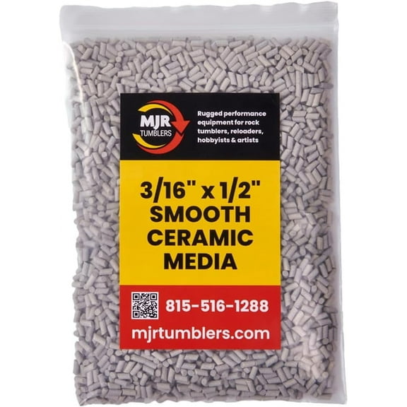 MJR Tumblers 5LB Ceramic Tumbling Media Filler