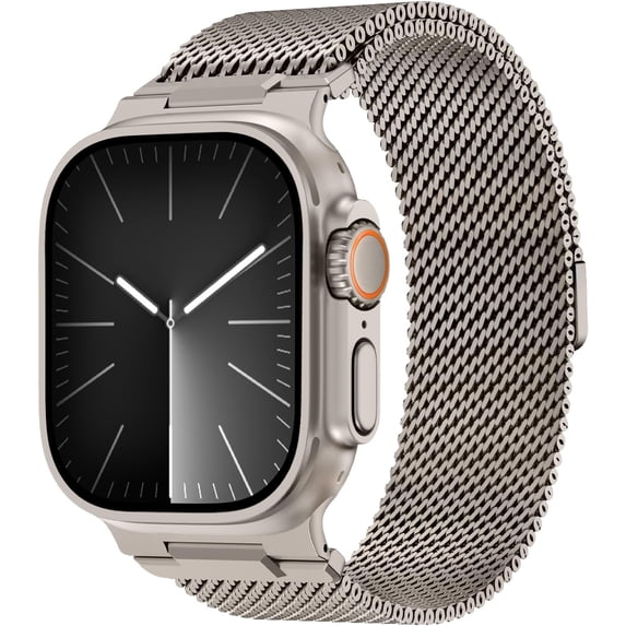 Metal Watch Loop MJSHUN Bands Compatible with Apple Watch Band 46mm 45mm 44mm Ultra 49mm ...