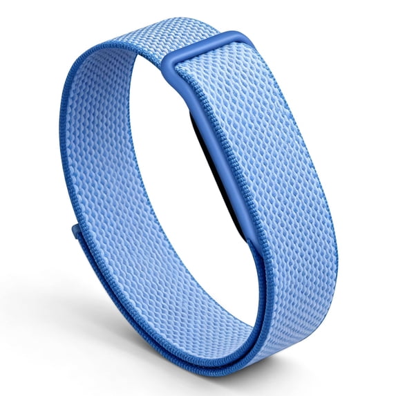 MJSHUN Nylon Sport Band Compatible with Google Fitbit Air,Soft Breathable Wristband Replacement Compatible with Fitbit Air Fitness, Hook & Loop Adjustable Performance Loop for Screenless Tracker