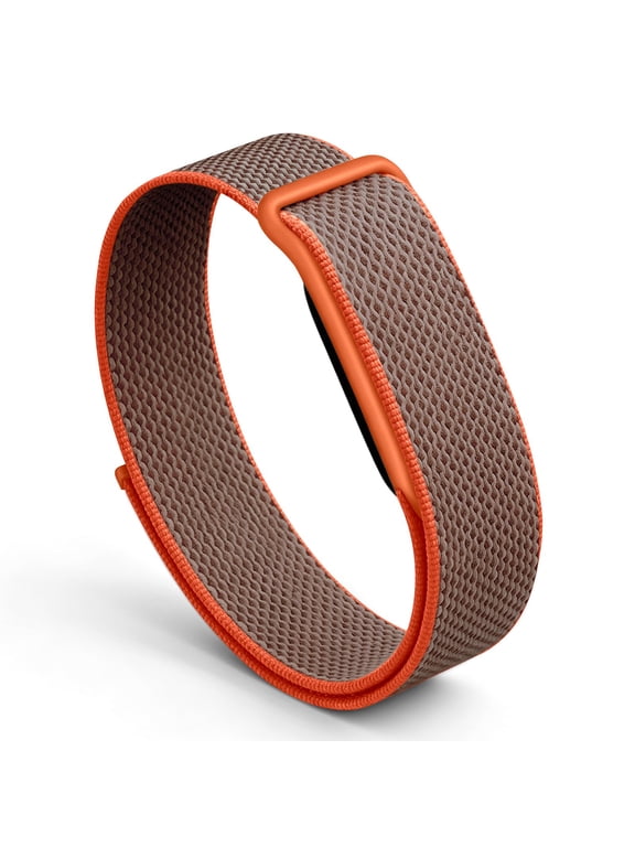 Nylon Sport Band Compatible with Google Fitbit Air,Soft Breathable Wristband Replacement Compatible with Fitbit Air Fitness, Hook & Loop Adjustable Performance Loop for Screenless Tracker