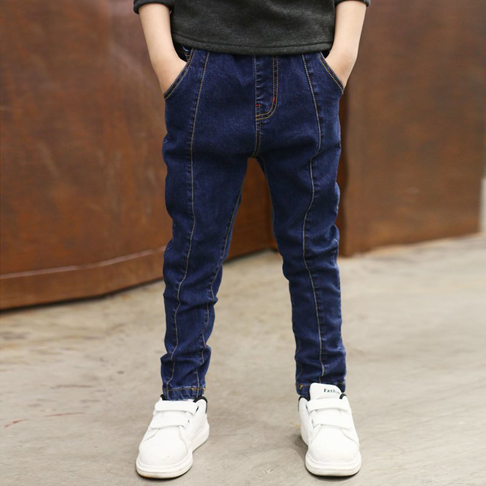 ARKET Park regular straight fit jeans in charcoal grey