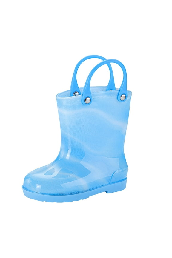 Kids Rain Bootschildren Shoes Rain Boots Cartoon Children Rain Boots Boys and Girls Rain Boots Water Rubber Shoes