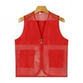 thumbnail image 1 of MJTBGFSWG Toddler Clothes Kids Unisex Mesh Breathable Fishing Vest Pockets Photography Travel Hiking Waist Coat Jacket for Adults and Youth, 1 of 3