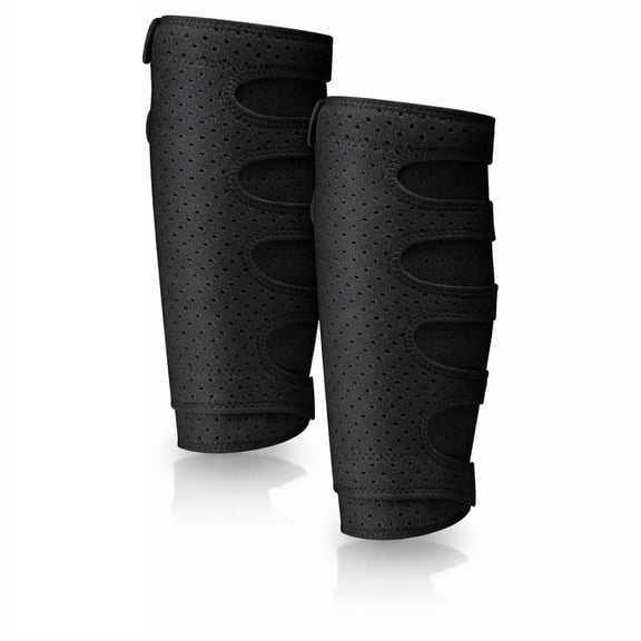 MJUMPPH  Adjustable 5 Strap Calf Brace, Elastic Compression Leg Wrap, 2 Pcs