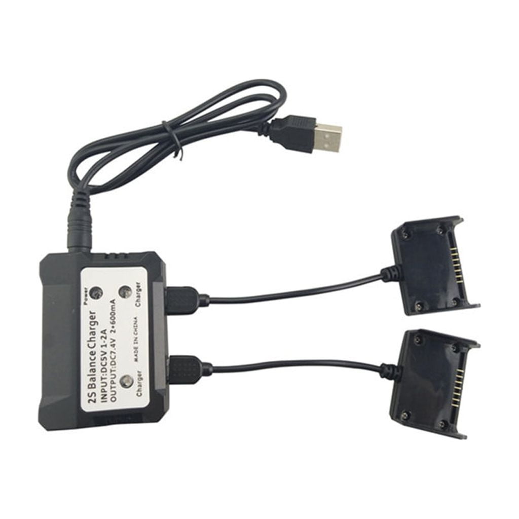 MJX 3 Pro B3pro HS700 Drone Battery USB Charger 2 in 1 Charger