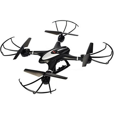 MJX X401H FPV Quadcopter Drone with Altitude-Hold EASY TO FLY RC Real Time Transmission HD Camera RTF Explorer Copter, Left and Right Hand Switch Mode Predator, Black