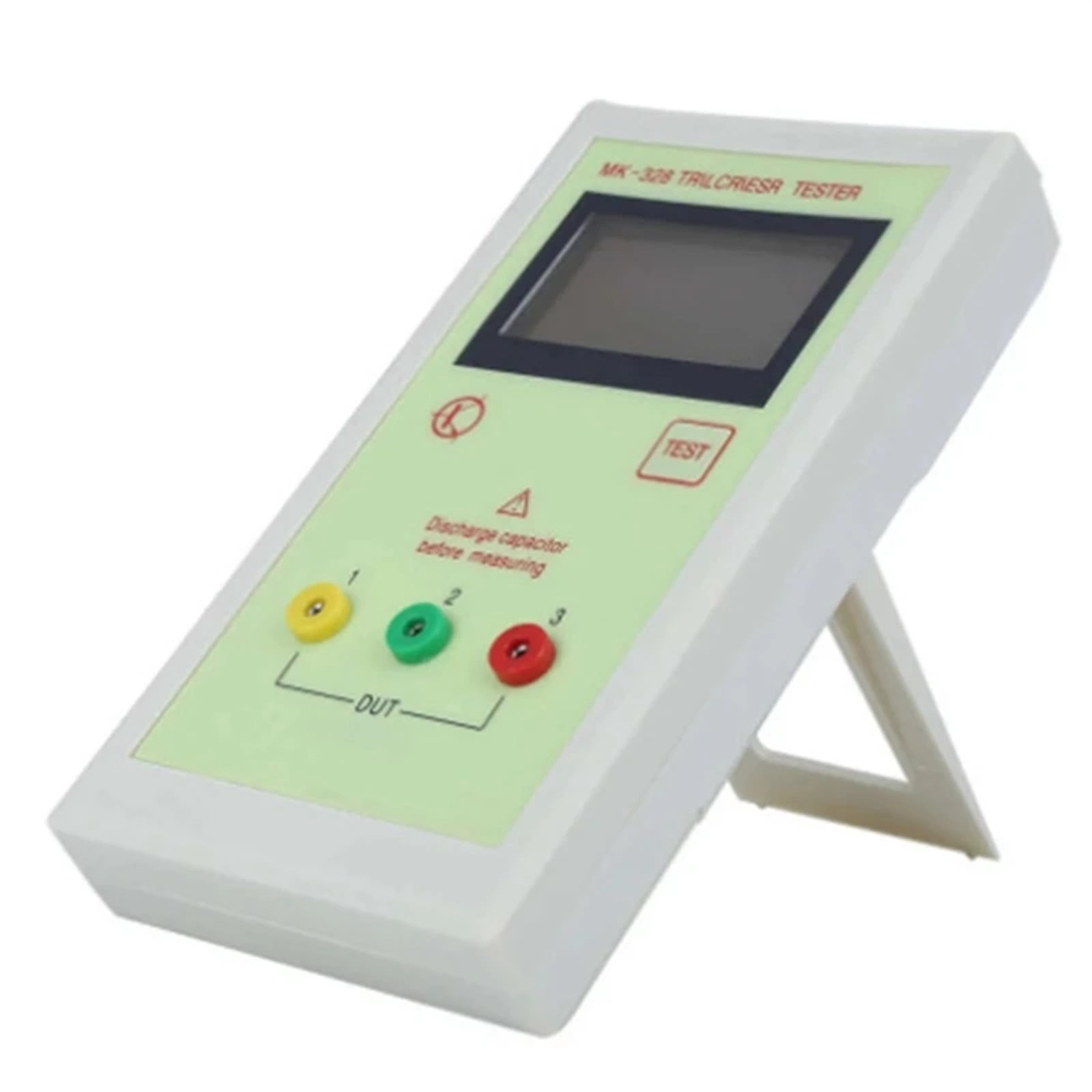 MK-328 Komponententester – Für Kondensatoren, Widerstände, Transistoren, MOSFETs & Dioden (ESR, LCR, NPN, PNP)