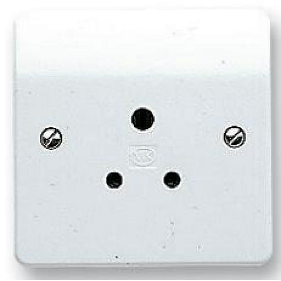 MK - 5A Logic Plus Round Pin Socket Outlet