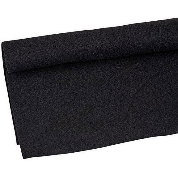 MK AUDIO C10BK 10-Feet Long/4-Feet Wide Black Carpet for Speaker Sub Box Carpet