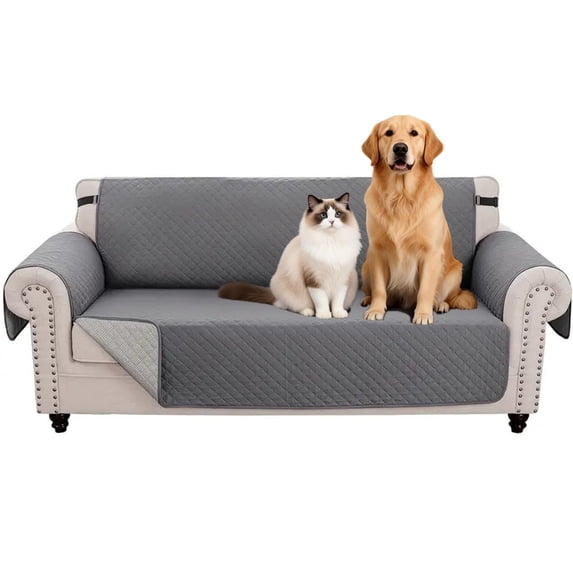 MK Gdledy 100% Waterproof Sofa Cover Non Slip Couch Cover Machine Washable Slipcover Leakproof Furniture Protector for Dogs Kids Pets