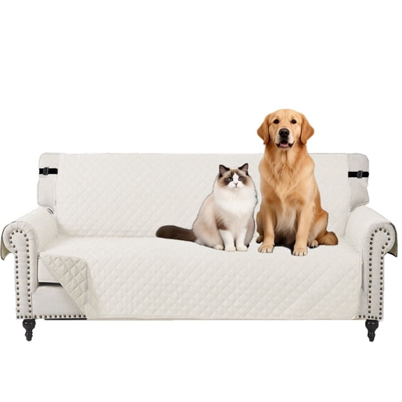 MK Gdledy 100% Waterproof Sofa Cover Non Slip Couch Cover Machine Washable Slipcover Leakproof Furniture Protector for Dogs Kids Pets
