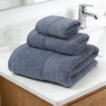 thumbnail image 1 of MK Gdledy 3 Pack Bath Sheet Towels, 100% Cotton, Ultra Soft Absorbent Bath Towel Set for Bathroom, 1 of 6