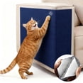 thumbnail image 1 of MK Gdledy Cat Scratch Furniture Protector, 40" x 16" Adhesive Cat Scratch Deterrent Pad for Couch, Wall & Cat Tower Protection ﻿, 1 of 5