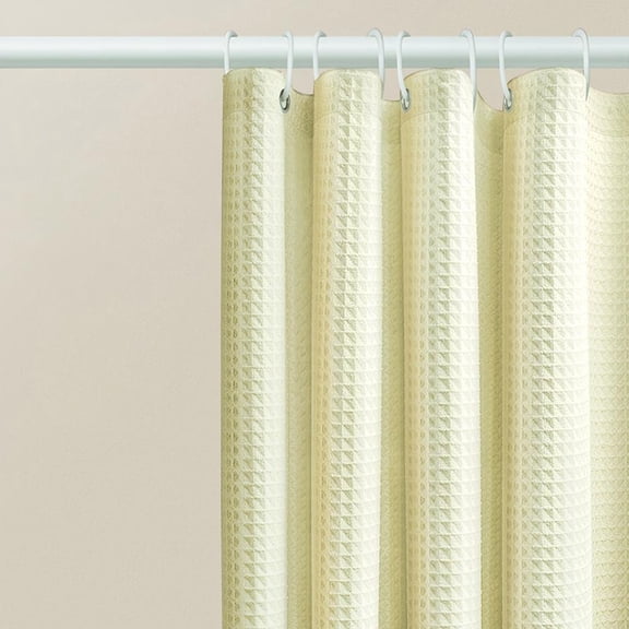 MK Gdledy Household Shower Curtain, Waterproof, Mildew Resistant and Durable, with Hooks But Without Hanging Rods
