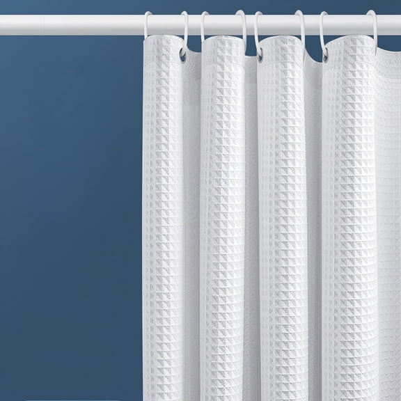 MK Gdledy Household Shower Curtain, Waterproof, Mildew Resistant and Durable, with Hooks But Without Hanging Rods