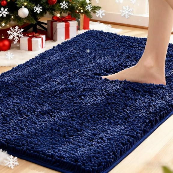 MK Gdledy Muddy Rug– Super Absorbent Microfiber Dog Door Mat for Mucky Paws, Non-Slip Washable Pet Rug, Quick Dry Chenille Entryway Carpet, Machine Washable Indoor Mat