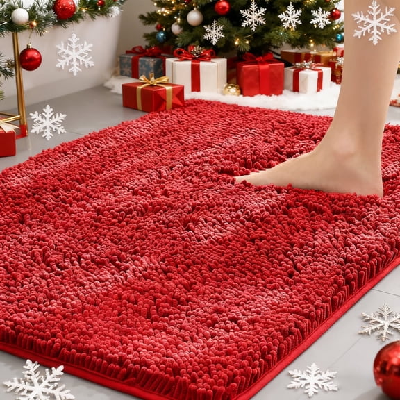 MK Gdledy Muddy Rug– Super Absorbent Microfiber Dog Door Mat for Mucky Paws, Non-Slip Washable Pet Rug, Quick Dry Chenille Entryway Carpet, Machine Washable Indoor Mat