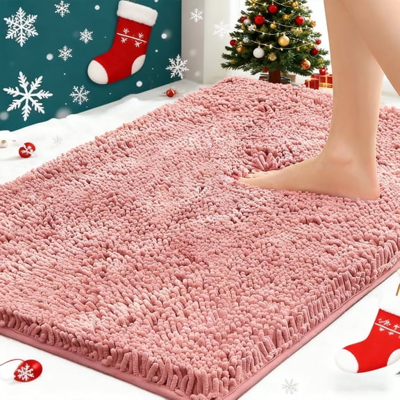 MK Gdledy Muddy Rug– Super Absorbent Microfiber Dog Door Mat for Mucky Paws, Non-Slip Washable Pet Rug, Quick Dry Chenille Entryway Carpet, Machine Washable Indoor Mat