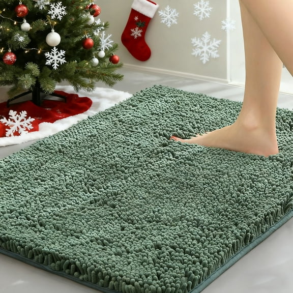 MK Gdledy Muddy Rug– Super Absorbent Microfiber Dog Door Mat for Mucky Paws, Non-Slip Washable Pet Rug, Quick Dry Chenille Entryway Carpet, Machine Washable Indoor Mat