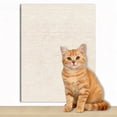 thumbnail image 1 of MK Gdledy Premium Cat Scratching Pad, Self-Adhesive Anti-Scratch Furniture Protector, Wall & Door Climbing Mat for Cats, Durable Woven Material,40" x 16", 1 of 5