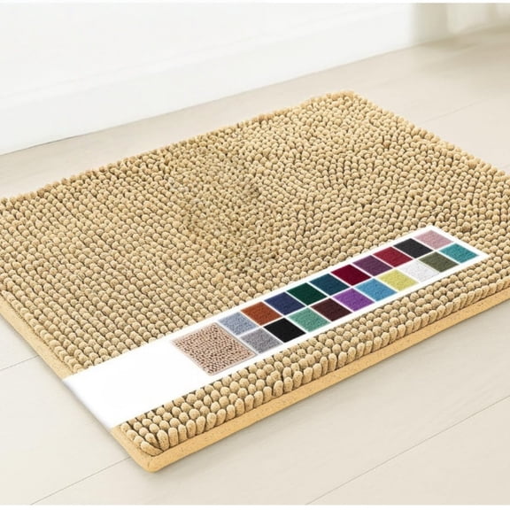 MK Gdledy  | Super Absorbent Door Mat Indoor, Microfiber Quick Dry Chenille Entryway Rug, Non-Slip Front Door Mat, Indoor Mats for Entryway, Machine Washable Pet Rug,