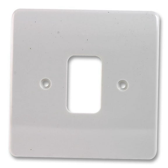 MK - Grid Plus 1 Gang 1 Module Front Plate