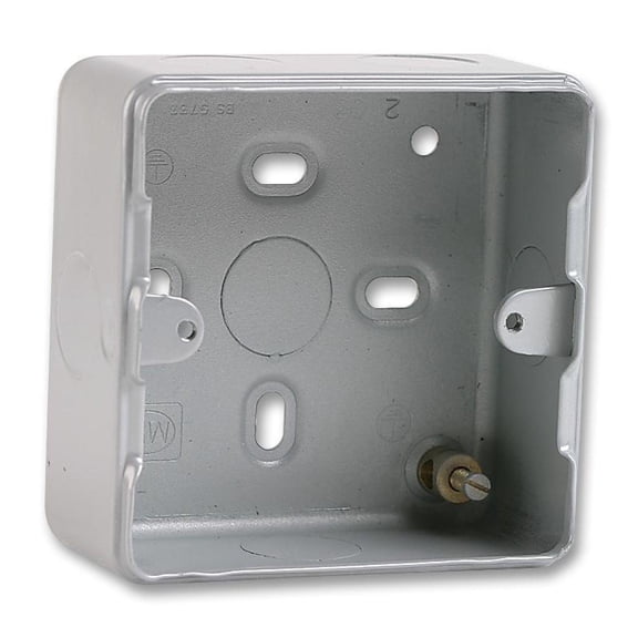 MK - Grid Plus Metalclad 1 Gang Surface Box