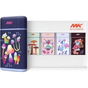 MK Lighter 5-Pack Torch Flame Pocket Lighters, Refillable and Multipurpose, Ideal for Candles, BBQ, Camping, and Everyday Use Myco-Cosmo-5PC