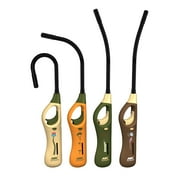 MK Multi-Purpose Lighters With Flexible and Extra Long Wand, Child-Resistant, 4 Pack