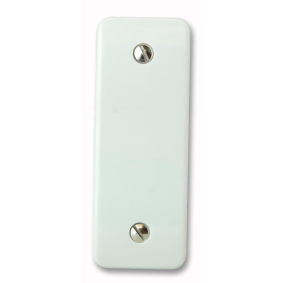 MK - Logic Plus 1 Gang Architrave Blanking Plate, White