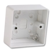 MK - Logic Plus 1 Gang Surface Pattress Box, 30mm