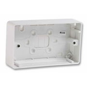 MK - Logic Plus 2 Gang Surface Pattress Box, 40mm