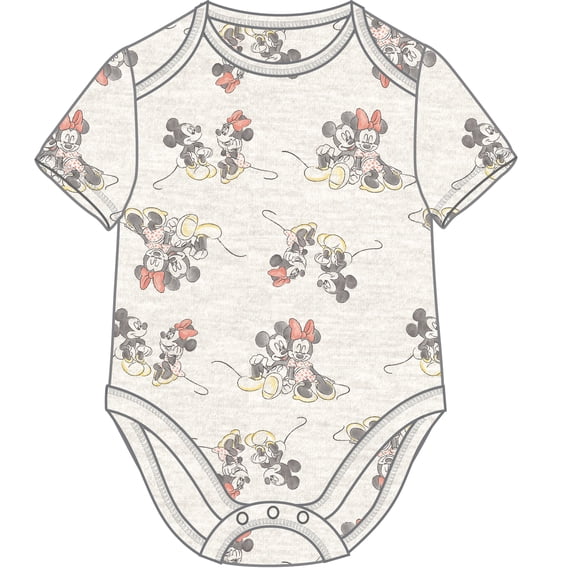 Mickey/Minnie Sitting Creeper INF