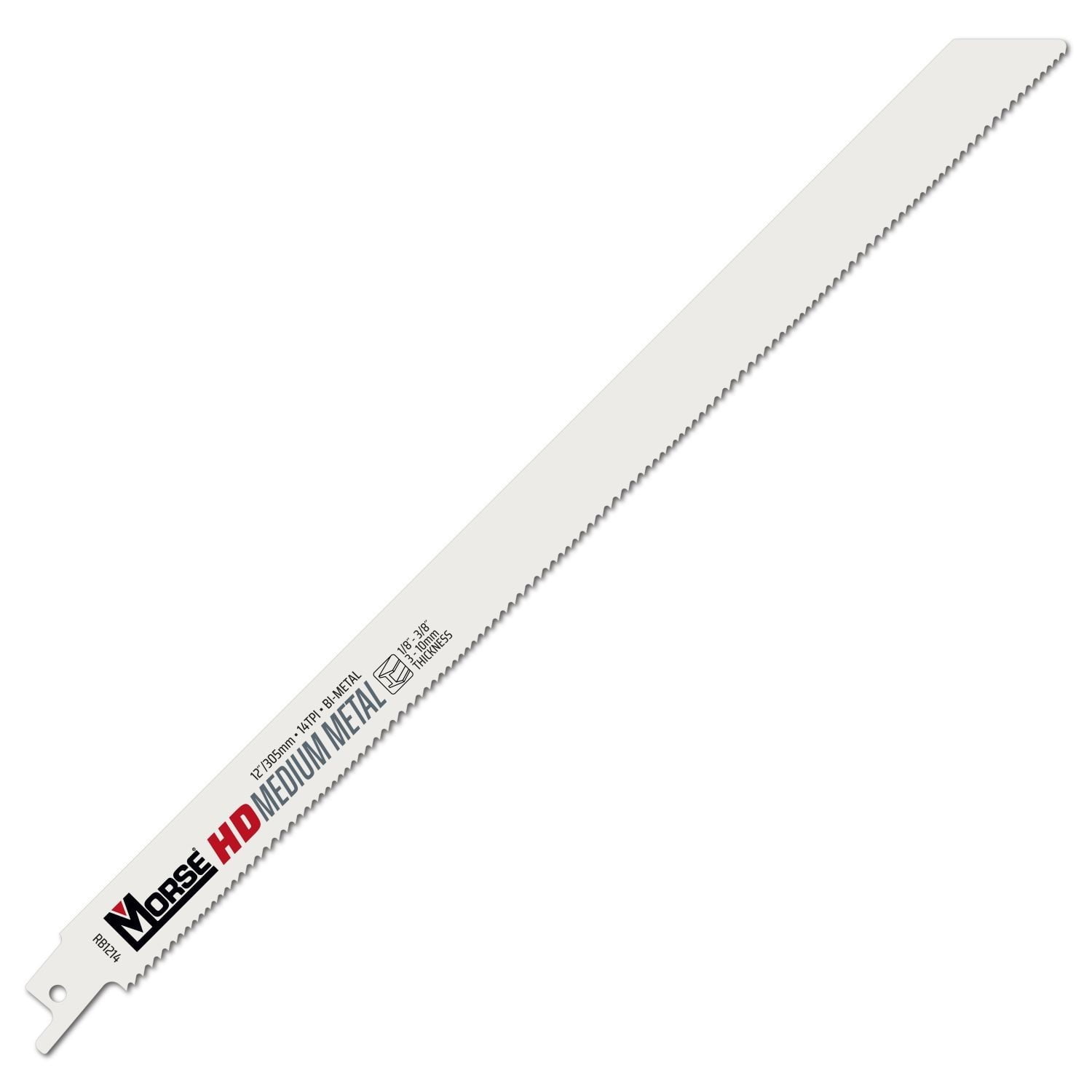 MK MORSE Master Cobalt Reciprocating Saw Blade 12"x3/4" 14TPI (50 pack)