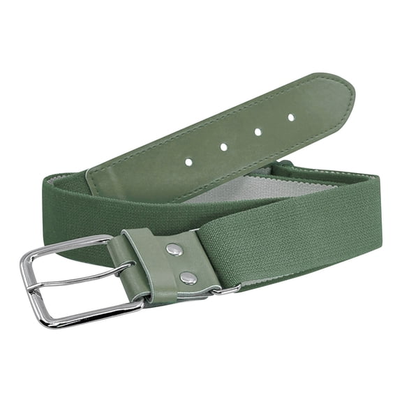 MK SOCKS Baseball Softball Elastic Belt, Youth and Adult Sizes - Military Green (Adult)