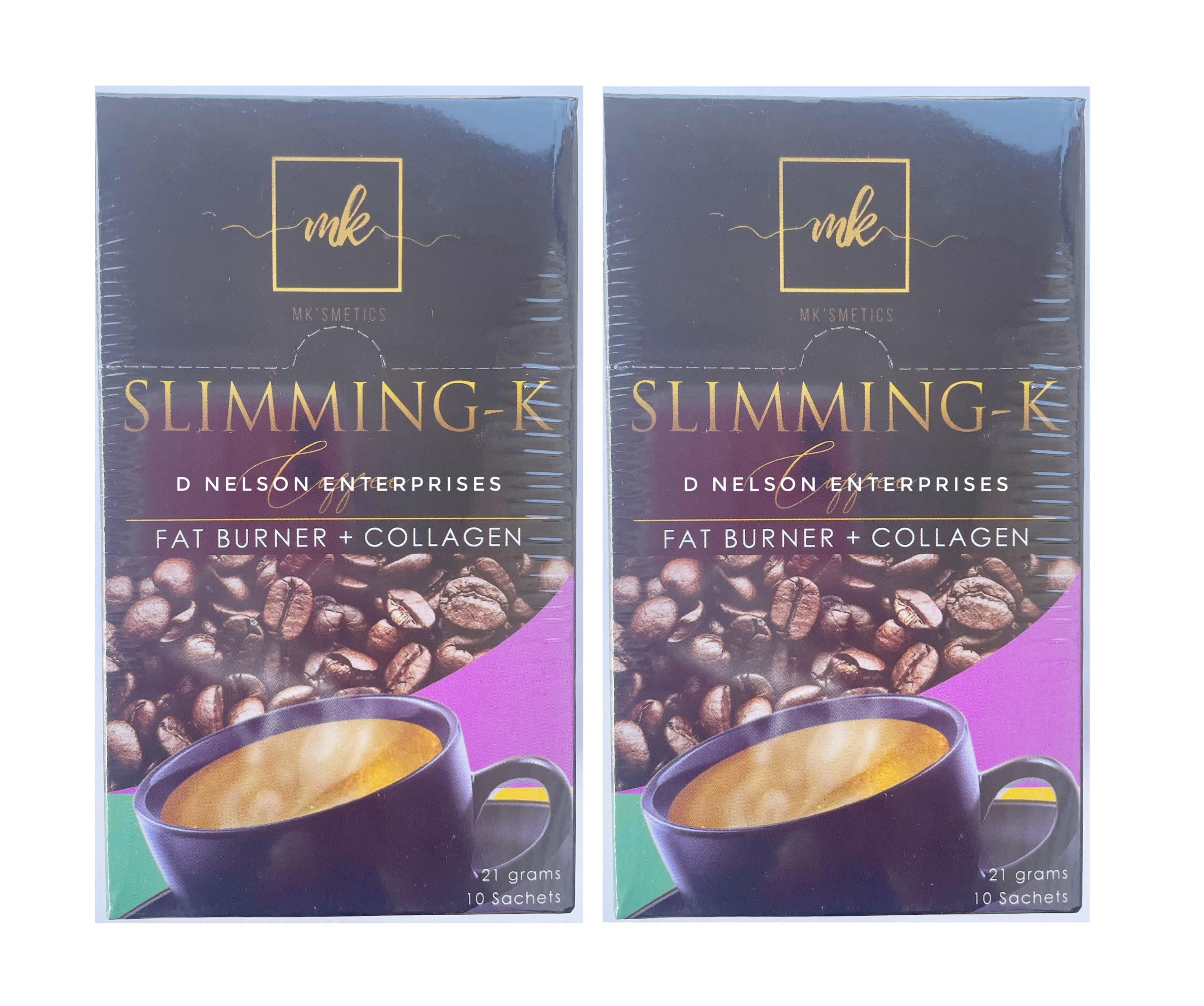 MK Slimming-K Coffee Fat Burner + Collagen, 10 Sachets - Walmart.com