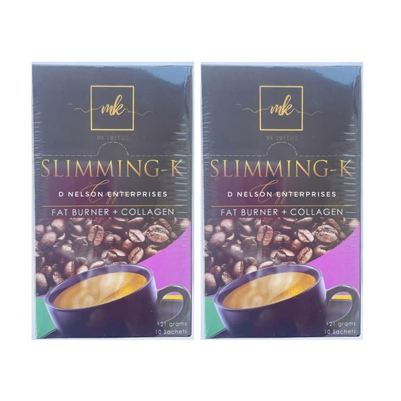 MK Slimming-K Coffee Fat Burner + Collagen, 10 Sachets