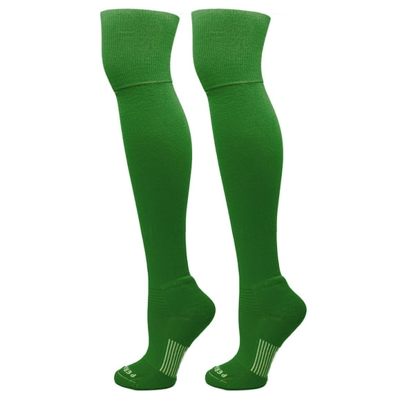 MK Socks Extreme Over the Knee Baseball, Football Socks - Kelly Green