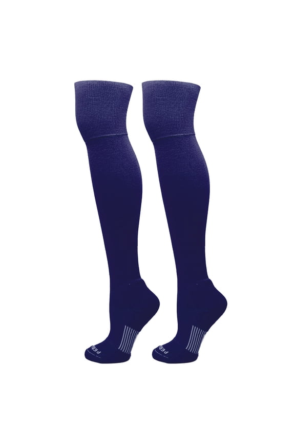 Extreme Over the Knee Sports Socks - Navy Blue (M)