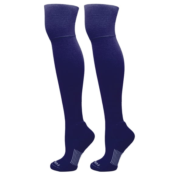 MK Socks Extreme Over the Knee Sports Socks - Navy Blue (M)