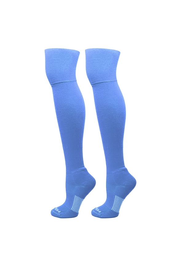 Extreme Over the Knee Sports Socks - Sky Blue (M)