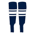 thumbnail image 1 of MK Socks Traditional Baseball Stirrups Pattern B-5 Navy, White, 1 of 2
