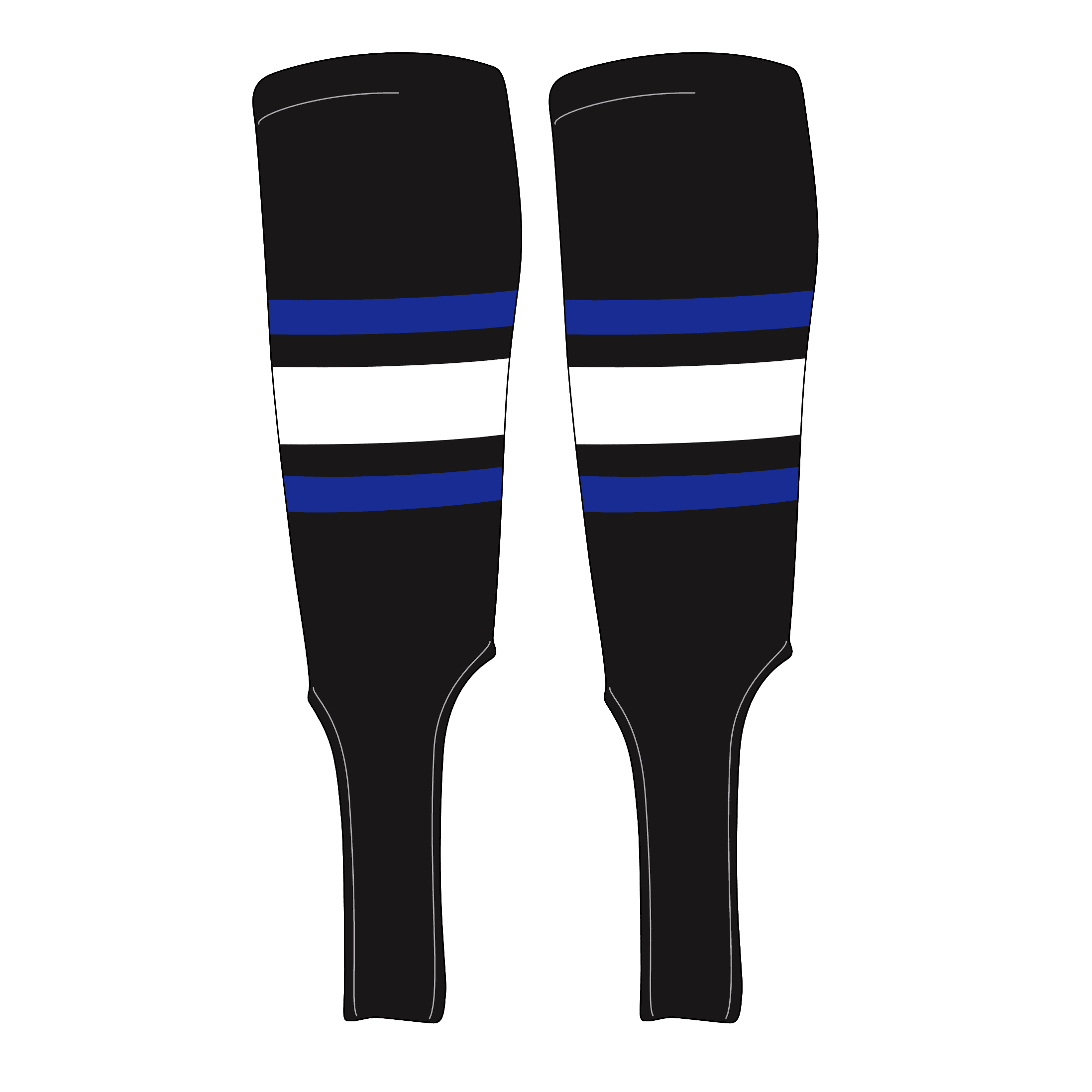 Customizable Baseball Stirrups Pattern G