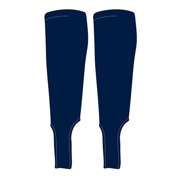 MK Socks Traditional Baseball Stirrups Pattern S-5 Navy (L)