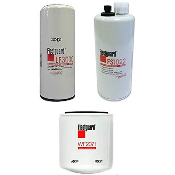 MK12389 Fleetguard Maintenance Kit For Cummins LF3000 - FS1022 - WF2071