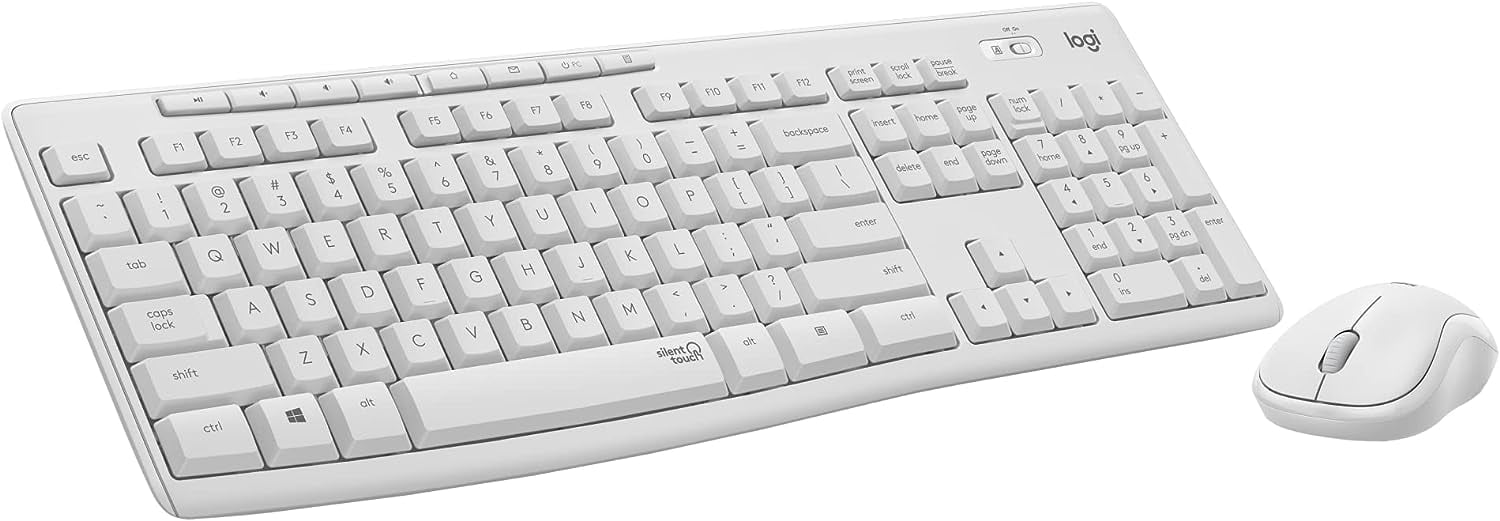 MK295 Wireless Mouse & Keyboard Combo with SilentTouch Technology, Full ...