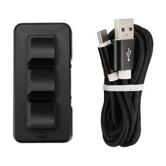 MK321 Progammable Macro Mini Keyboard 3 Mode Mechanical Keyboard Gaming Keypad for Game Multimedia MK321U