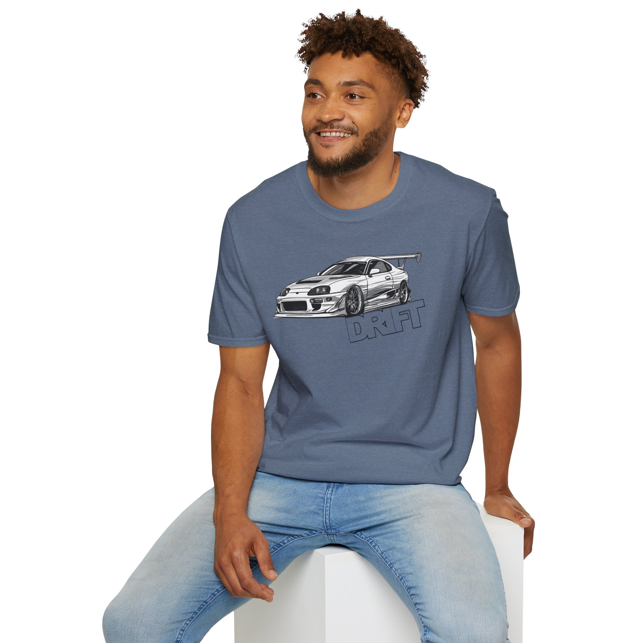 MK4 Supra 2JZ Drift Graphic T Shirt Drift Enthusiast Apparel Walmart