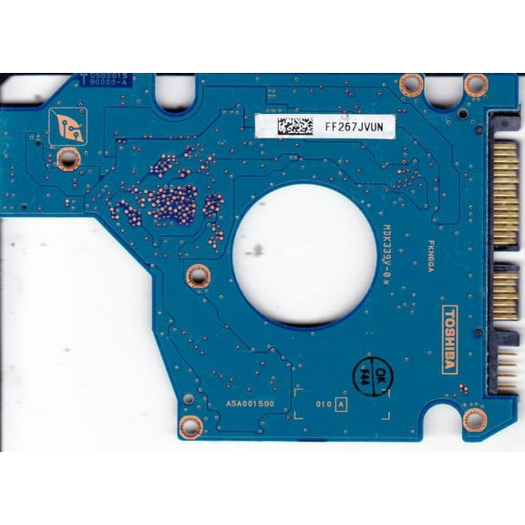 MK6034GSX, HDD2D35 H ZK01 S, G5B001590000-A, Toshiba 60GB SATA 2.5 PCB